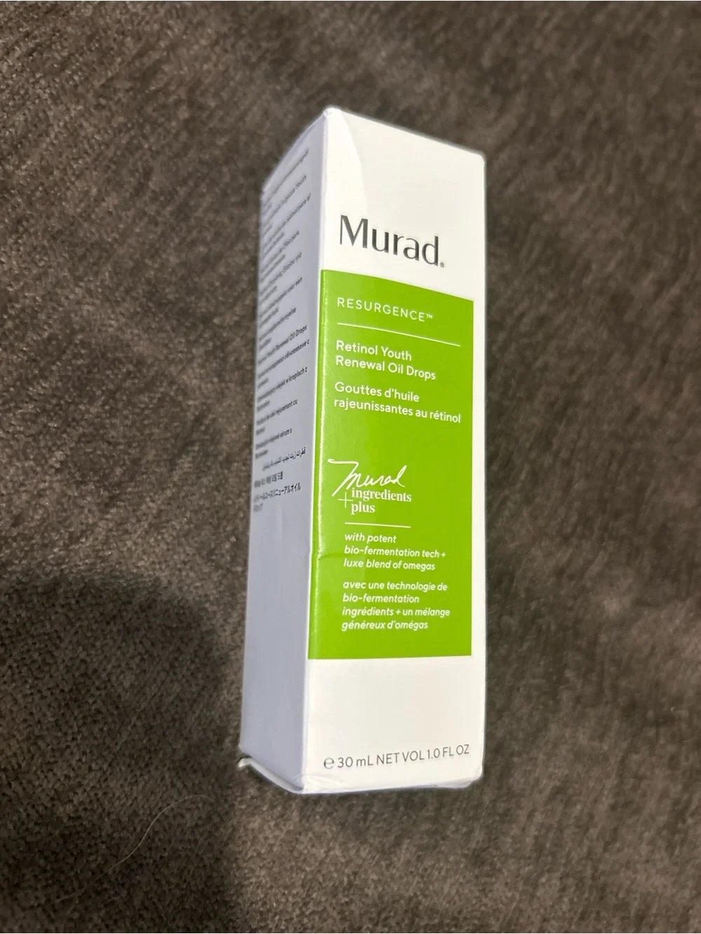 Murad Resurgence Retinol Youth Renewal Oil Drops 1.0 oz 30 mL NIB Anti-Aging